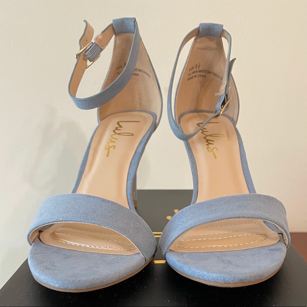 Lulus Lover Slate Blue size 5.5